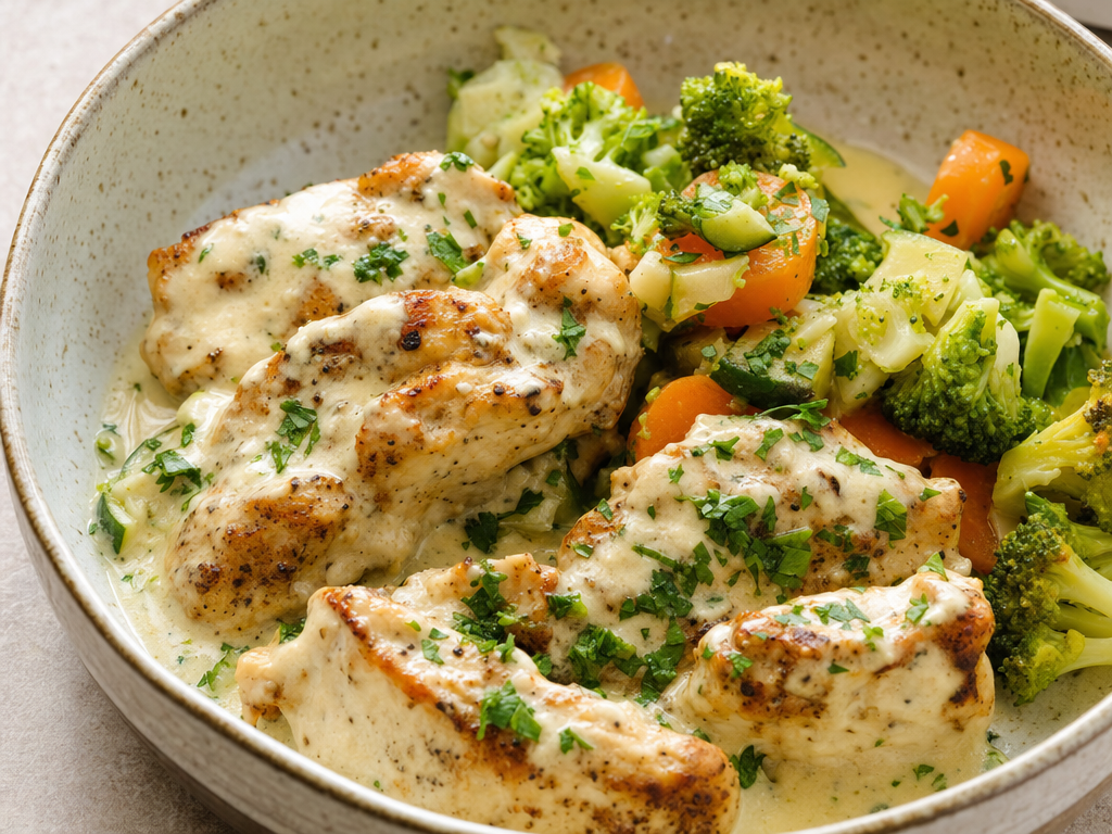 Boursin & poulet