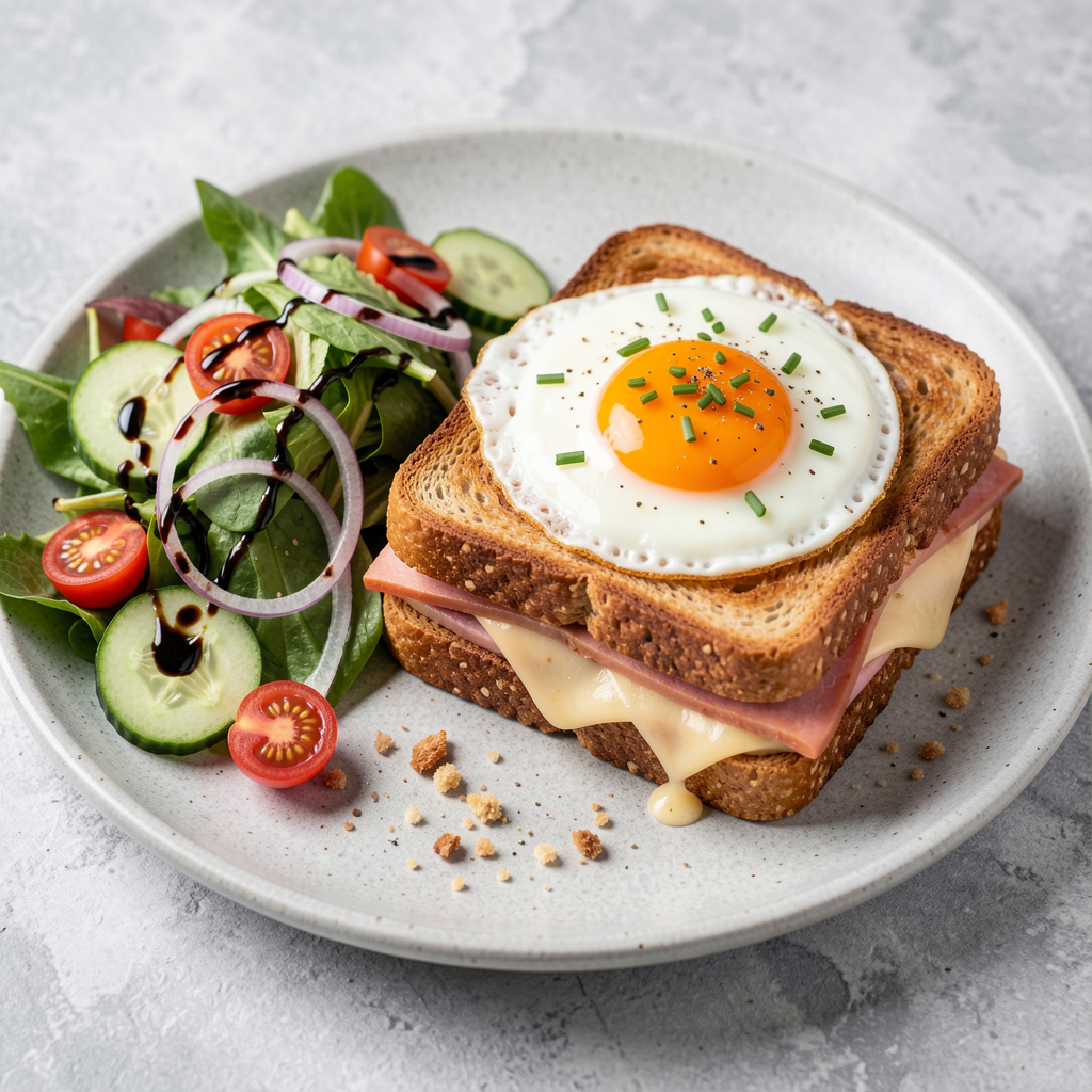 Croque monsieur version équilibrée