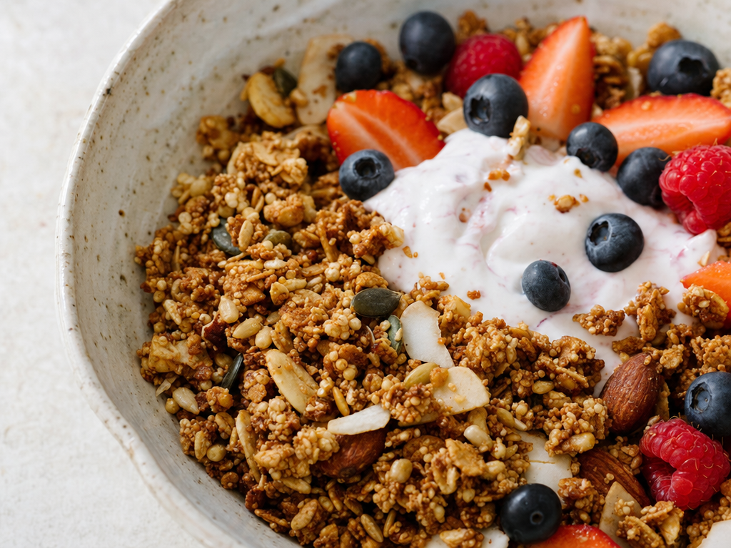 Granola léger maison 6 portions