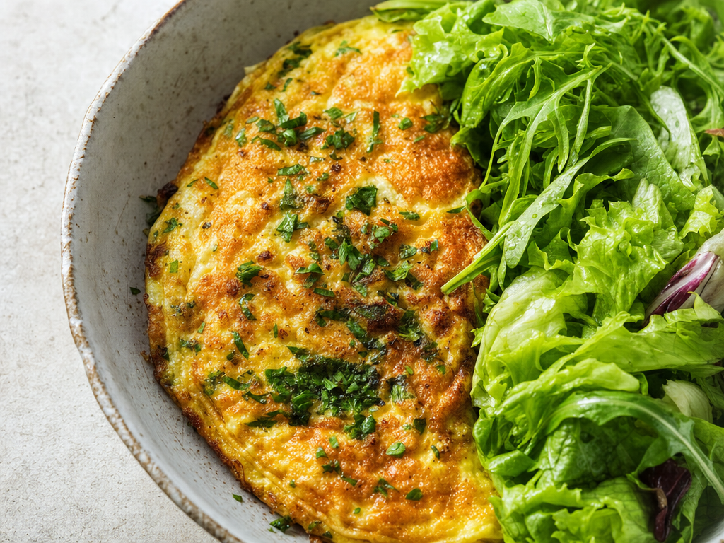 Omelette croustillante revisitée