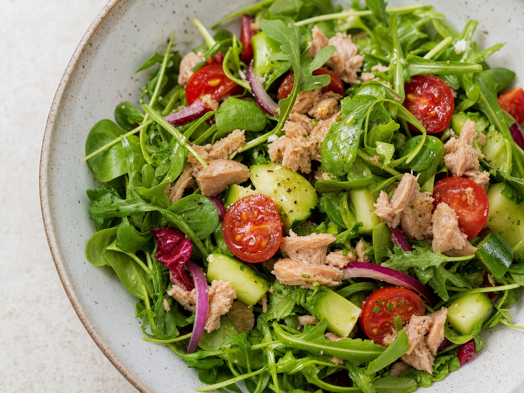 Salade thon (version salée OU sucrée) légère