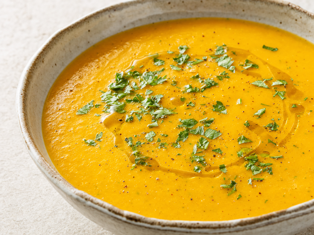 Soupe de légumes protéinée