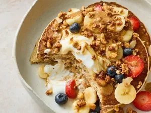Brunch Pancakes maison healthy