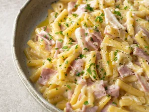 Macaronis jambon fromage