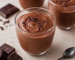 Mousse au chocolat légère (week-end)