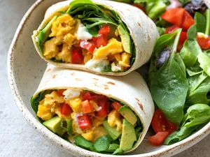 Wrap aux œufs