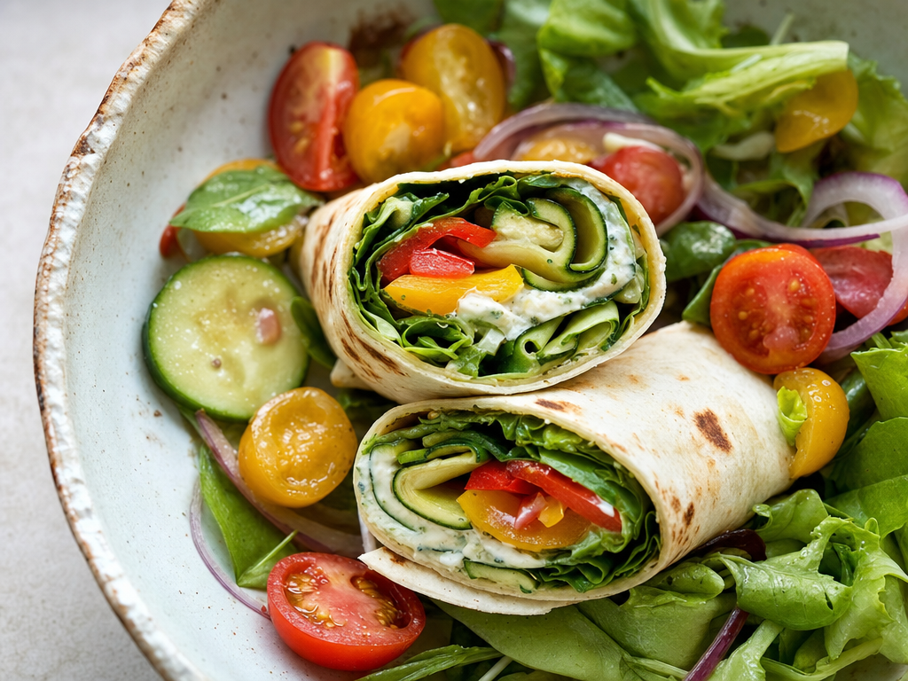Wrap maison courgette